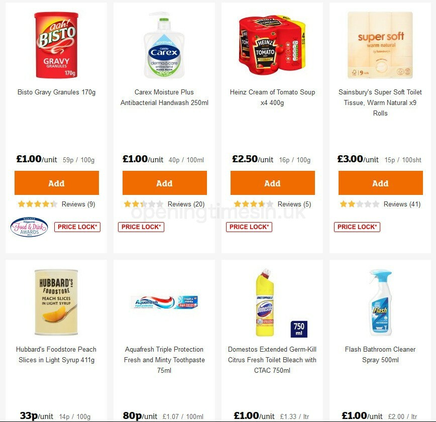 Sainsbury's Offers from 18 September