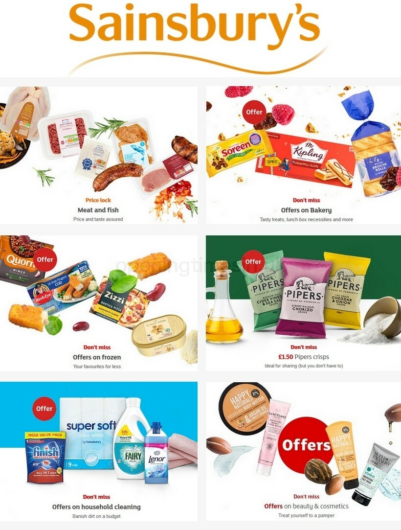 Sainsbury's Offers from 25 September