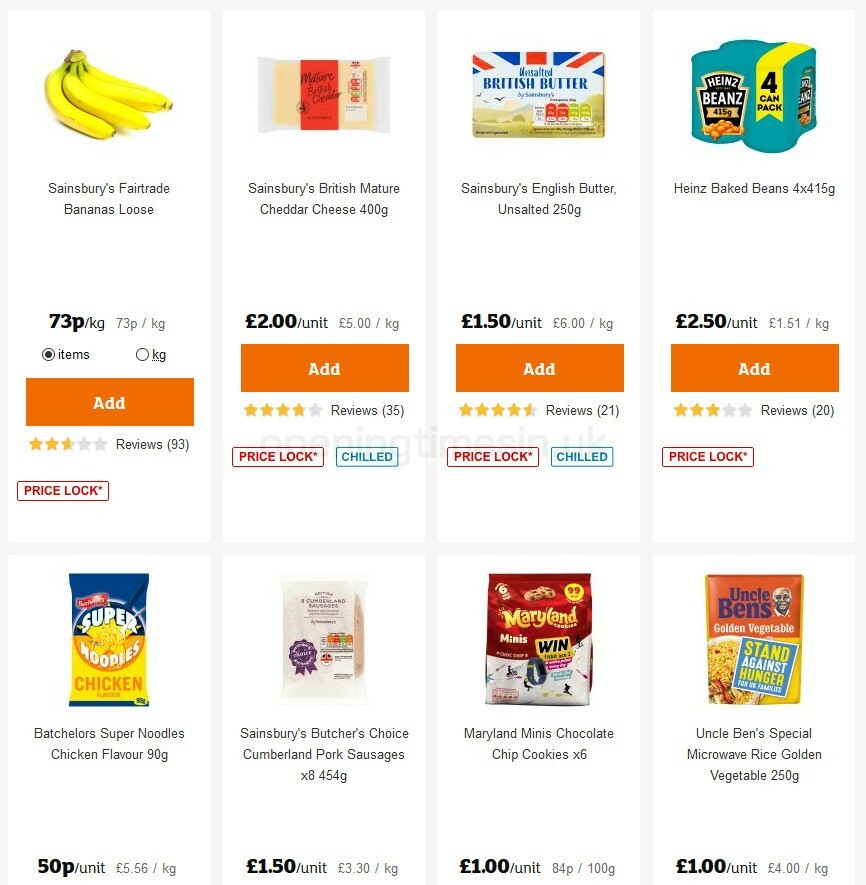 Sainsbury's Offers from 2 October