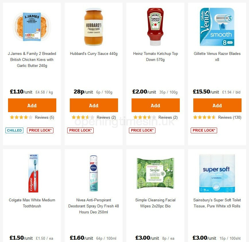 Sainsbury's Offers from 2 October