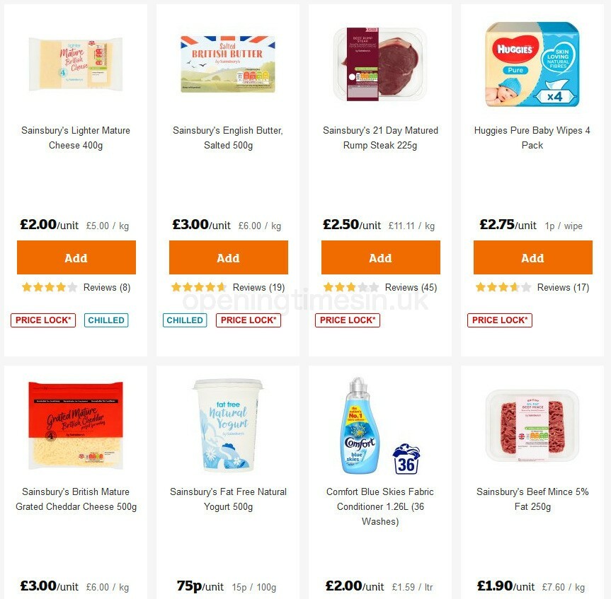 Sainsbury's Offers from 2 October
