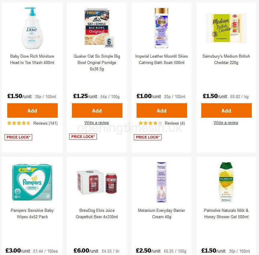 Sainsbury's Offers from 2 October