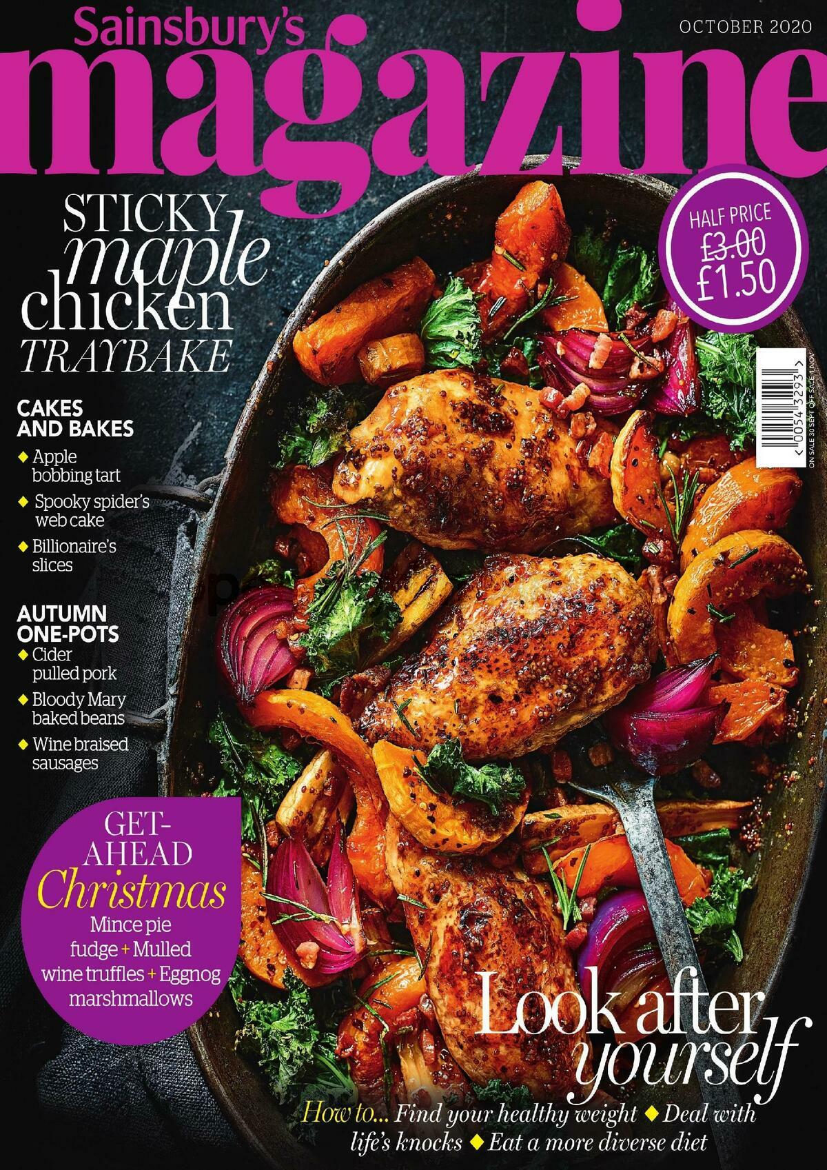 Sainsbury's Magazine October Offers from 1 October