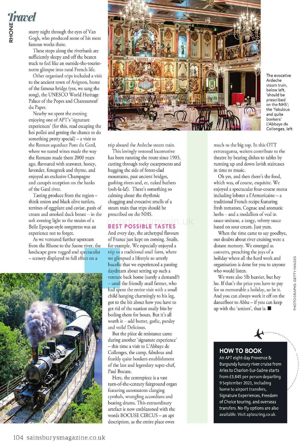 Sainsbury's Magazine October Offers from 1 October