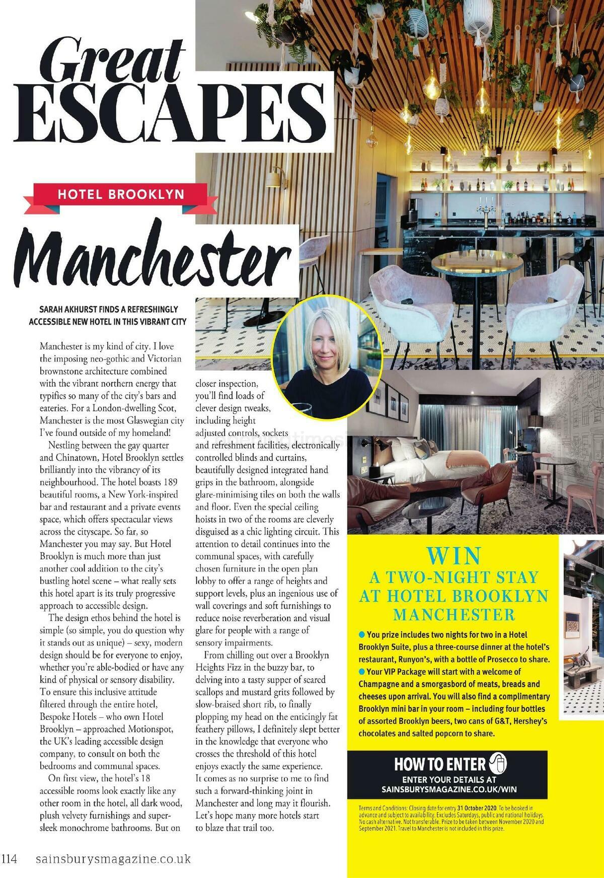 Sainsbury's Magazine October Offers from 1 October