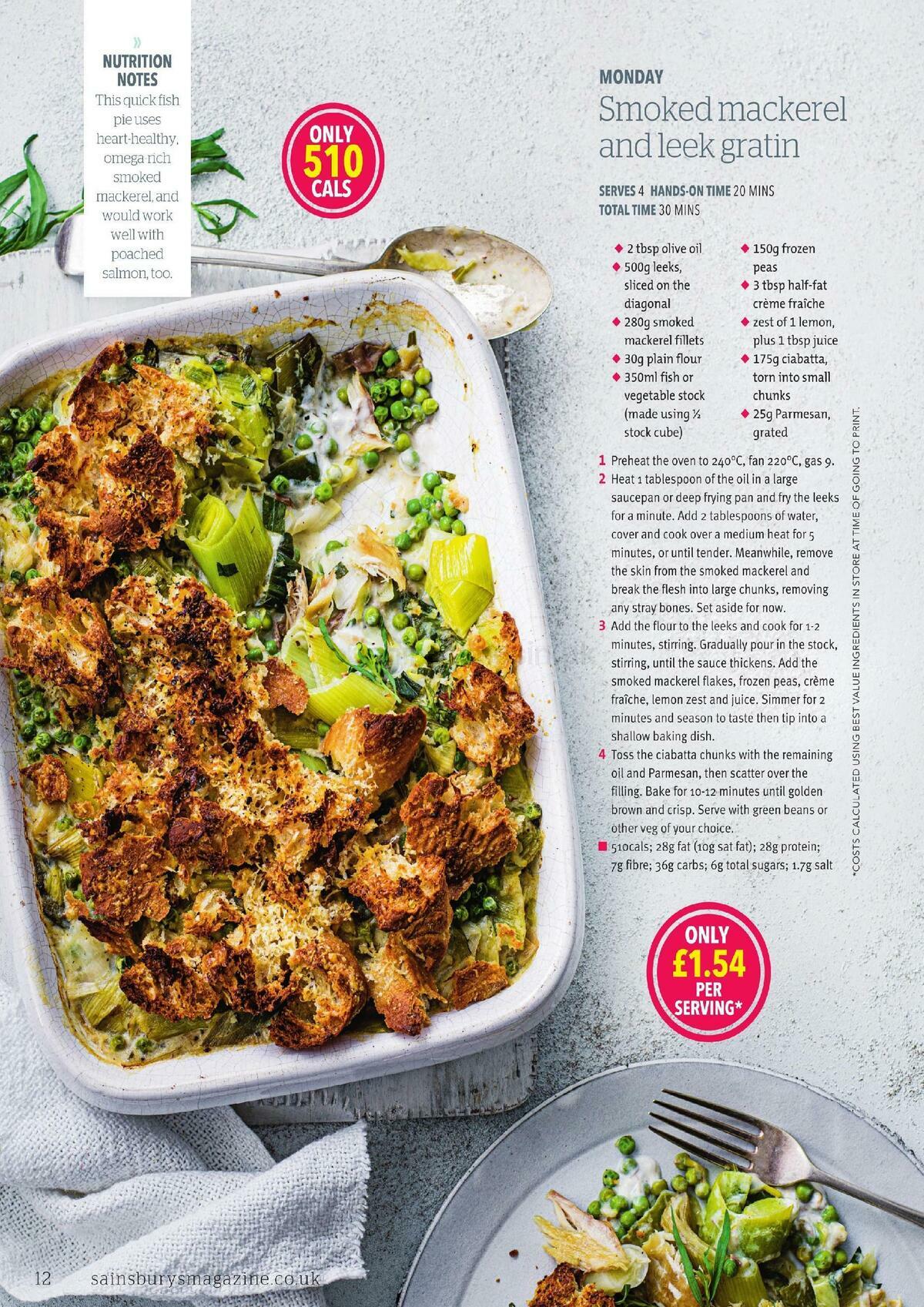 Sainsbury's Magazine October Offers from 1 October