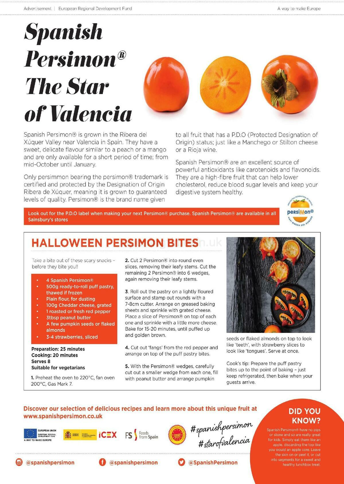 Sainsbury's Magazine October Offers from 1 October