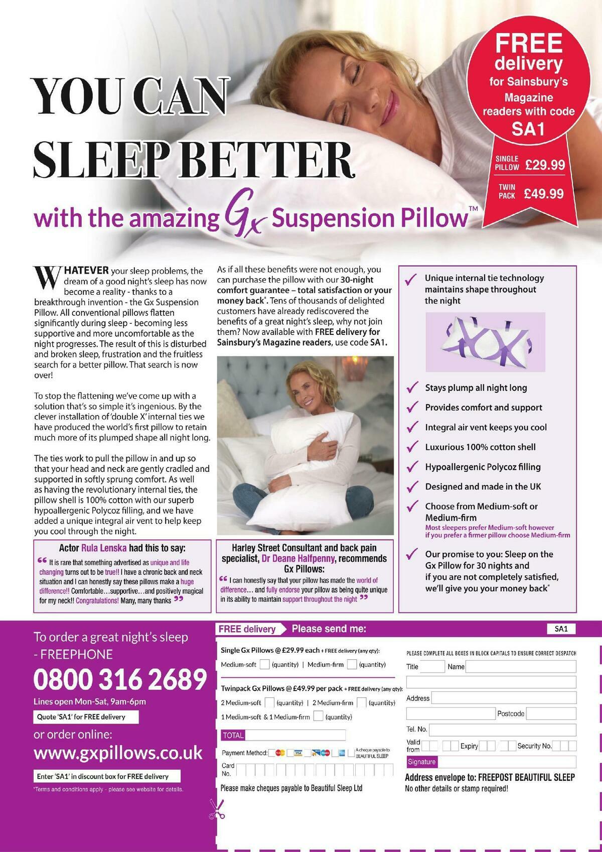 Sainsbury's Magazine October Offers from 1 October