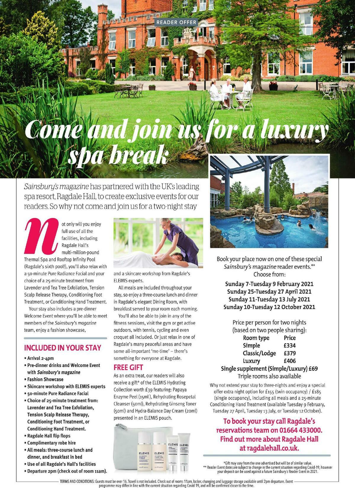 Sainsbury's Magazine October Offers from 1 October