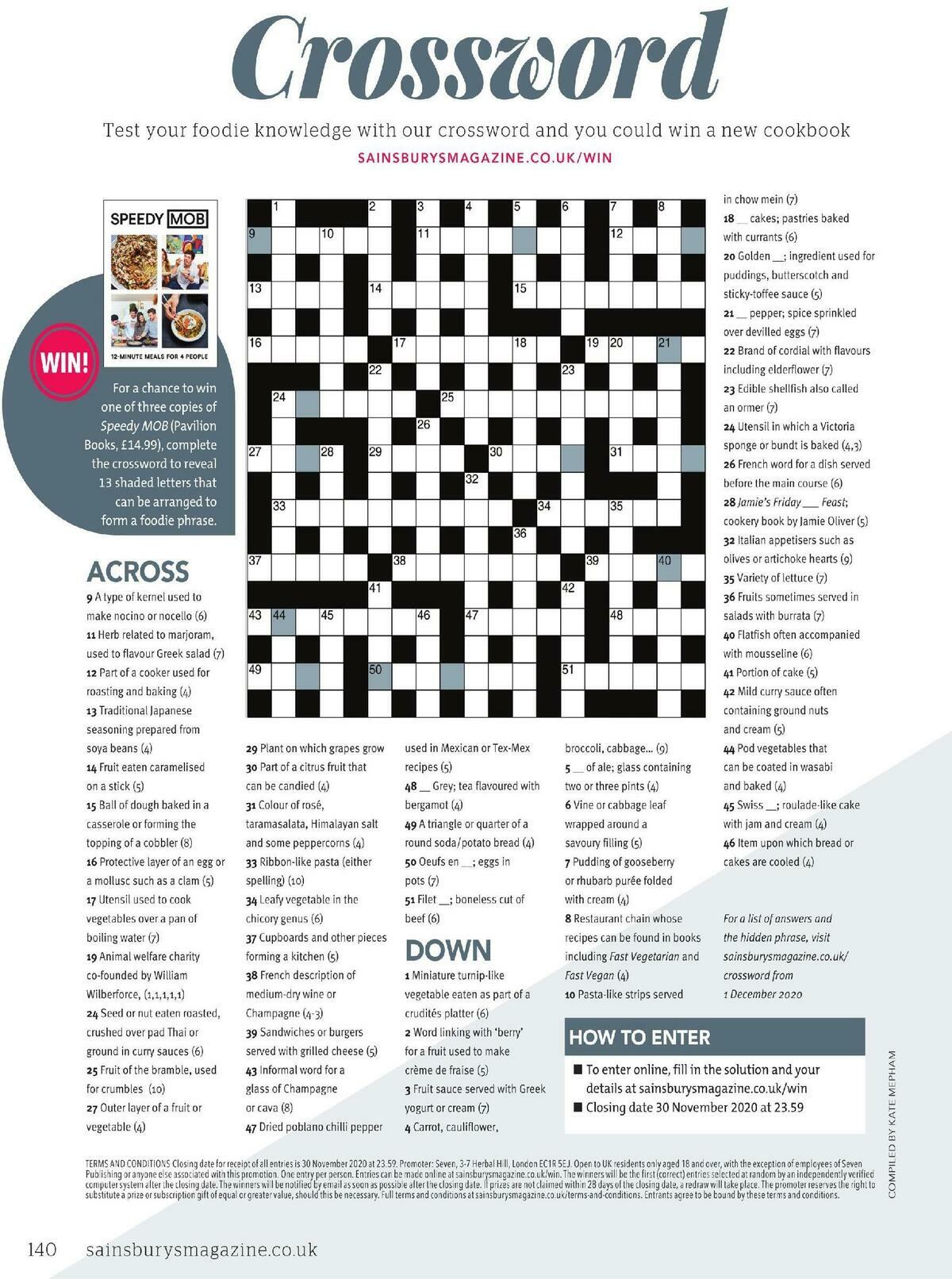 Sainsbury's Magazine October Offers from 1 October