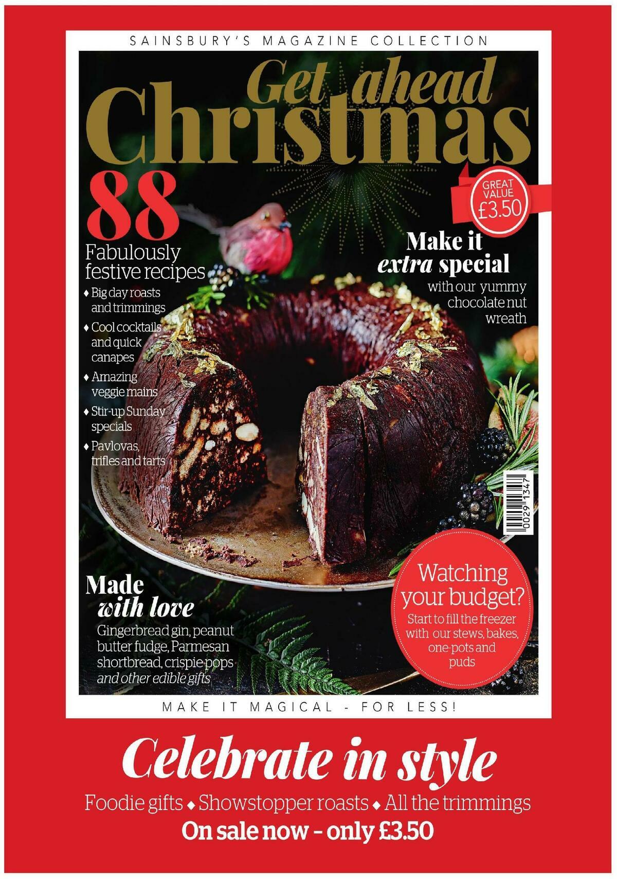 Sainsbury's Magazine October Offers from 1 October