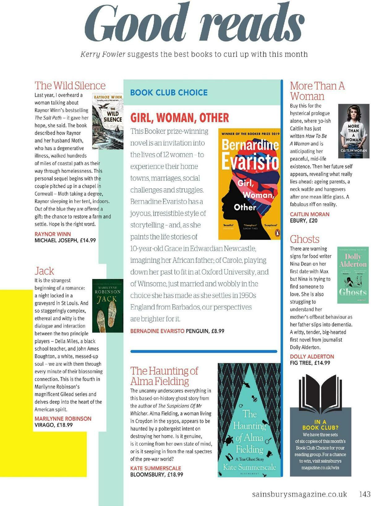 Sainsbury's Magazine October Offers from 1 October