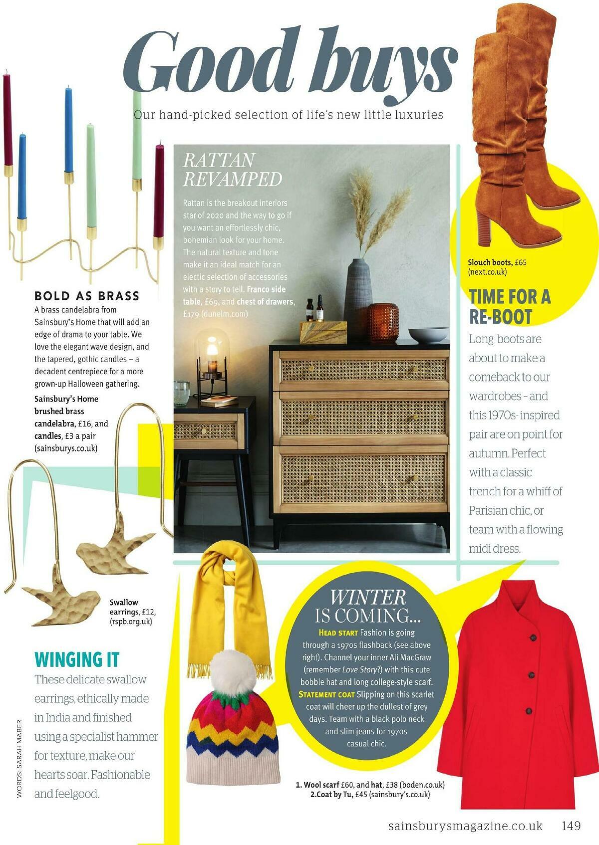 Sainsbury's Magazine October Offers from 1 October