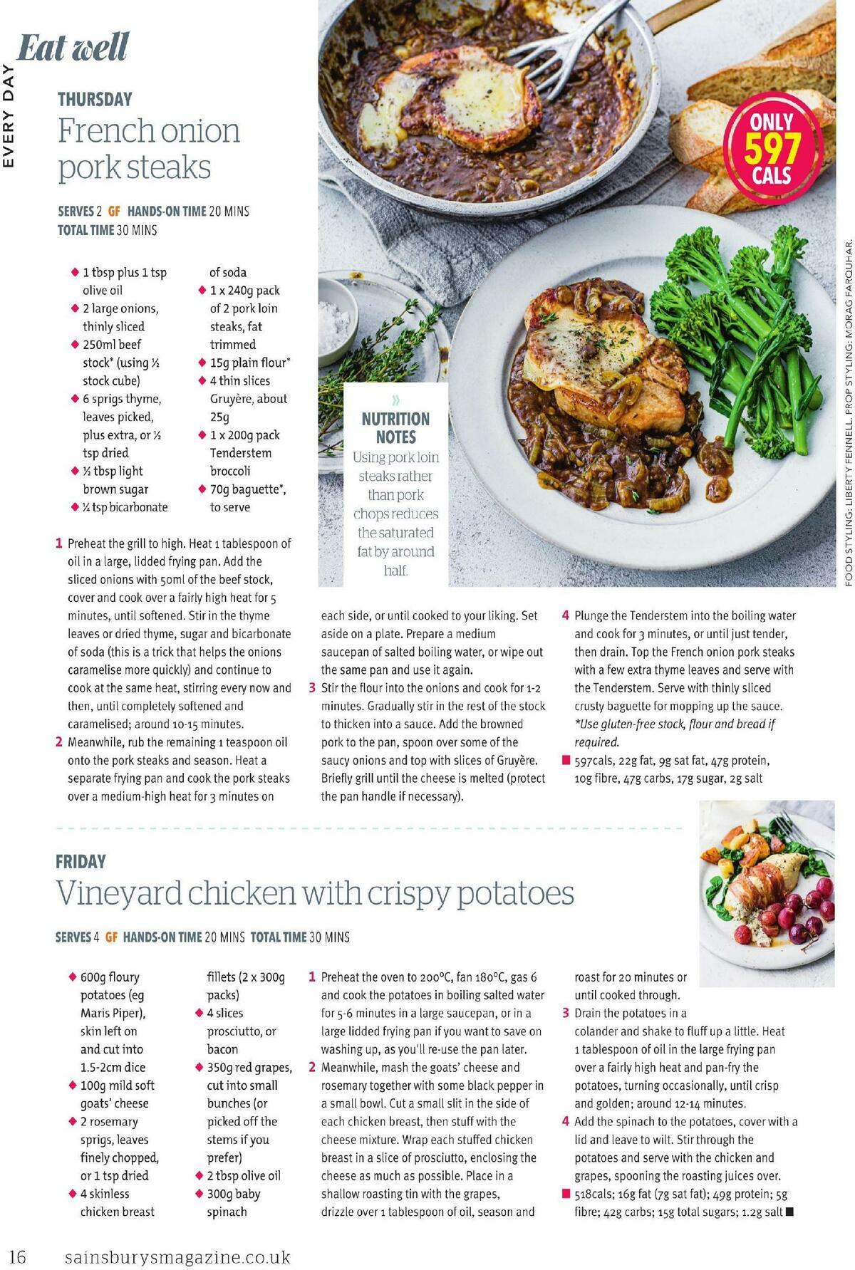 Sainsbury's Magazine October Offers from 1 October