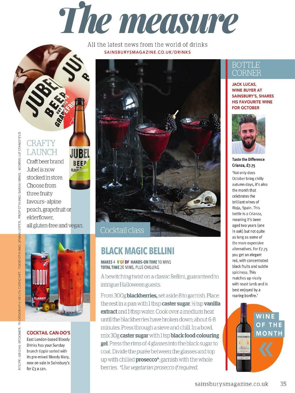 Sainsbury's Magazine October Offers from 1 October