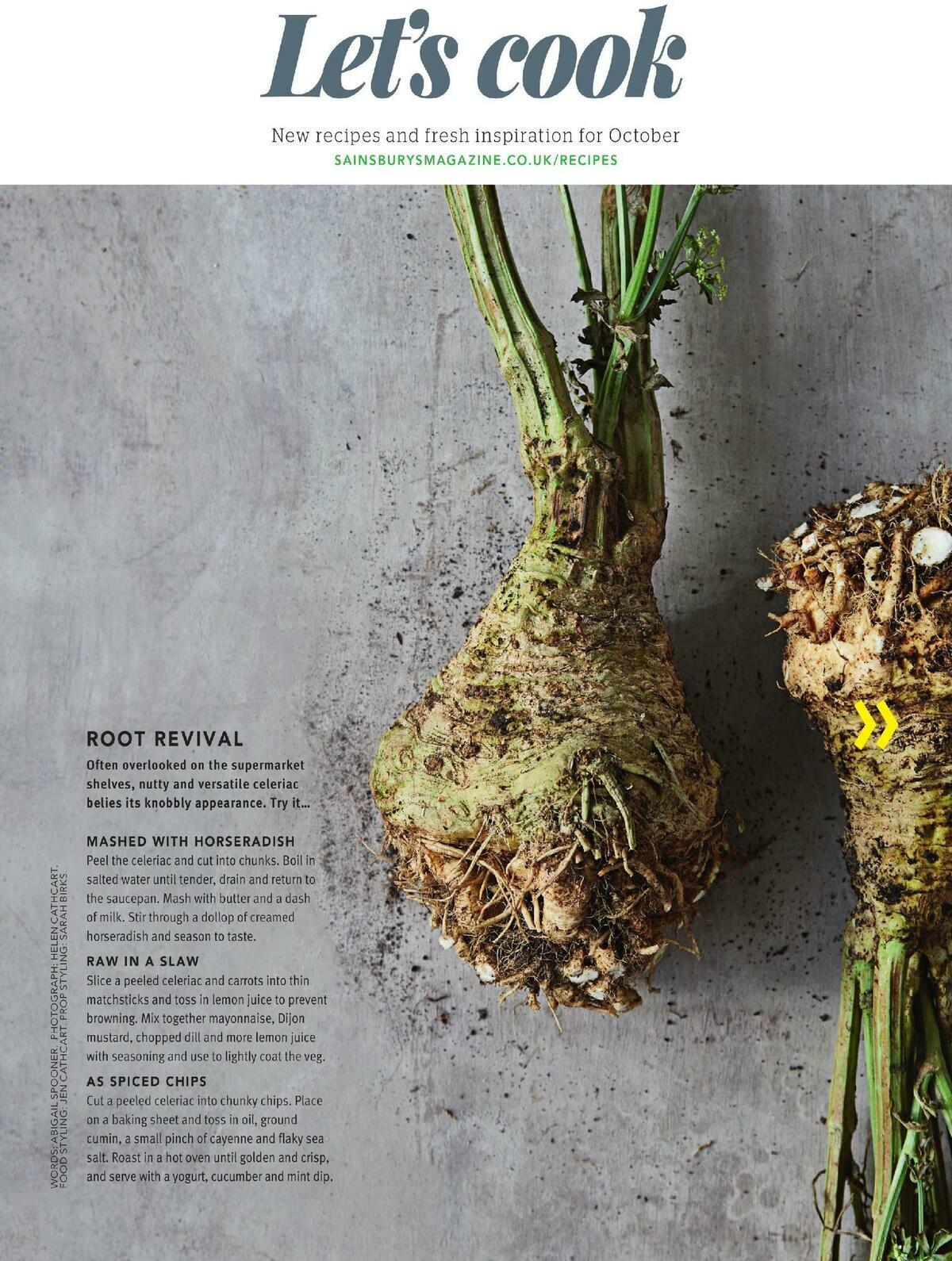 Sainsbury's Magazine October Offers from 1 October