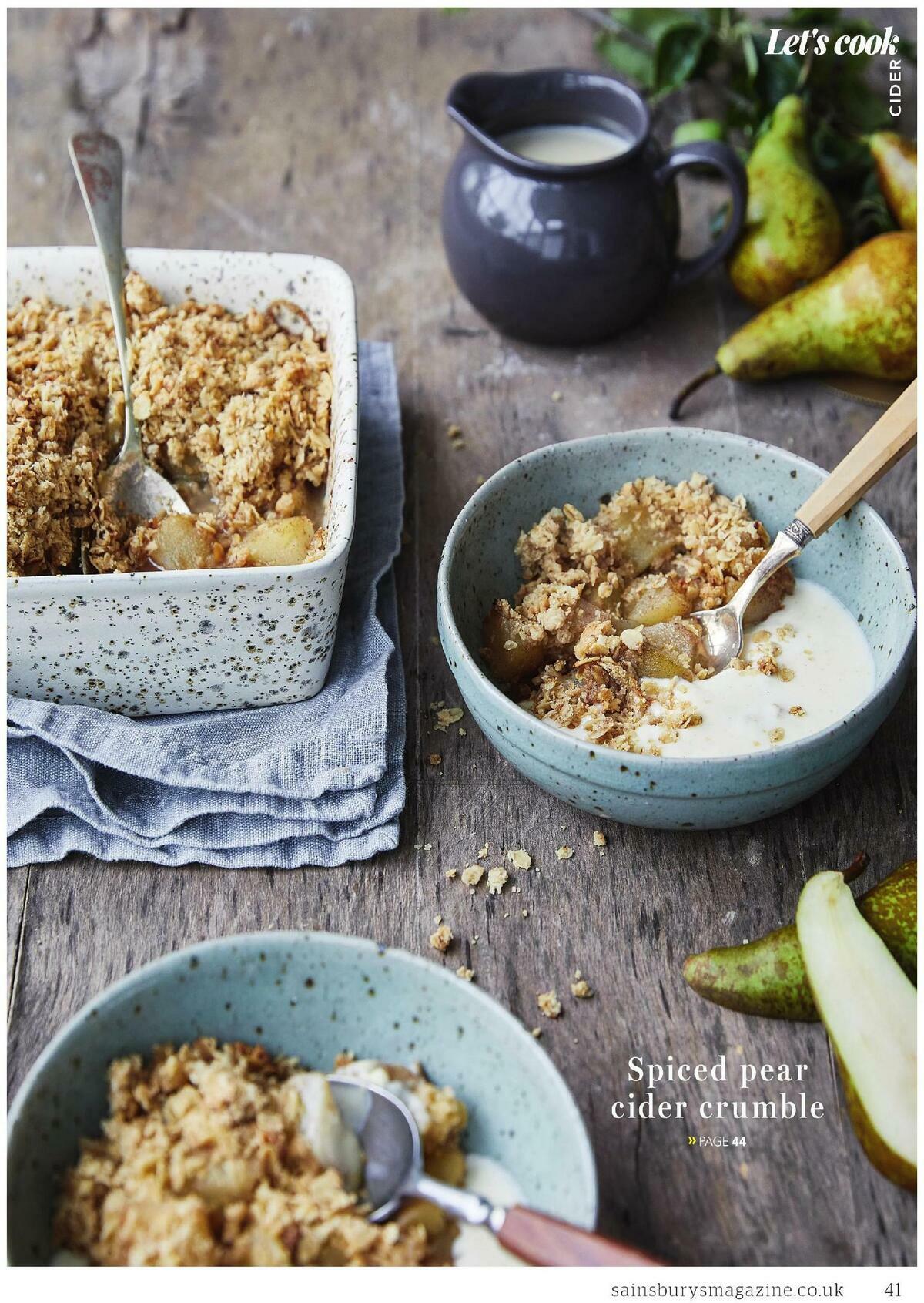 Sainsbury's Magazine October Offers from 1 October