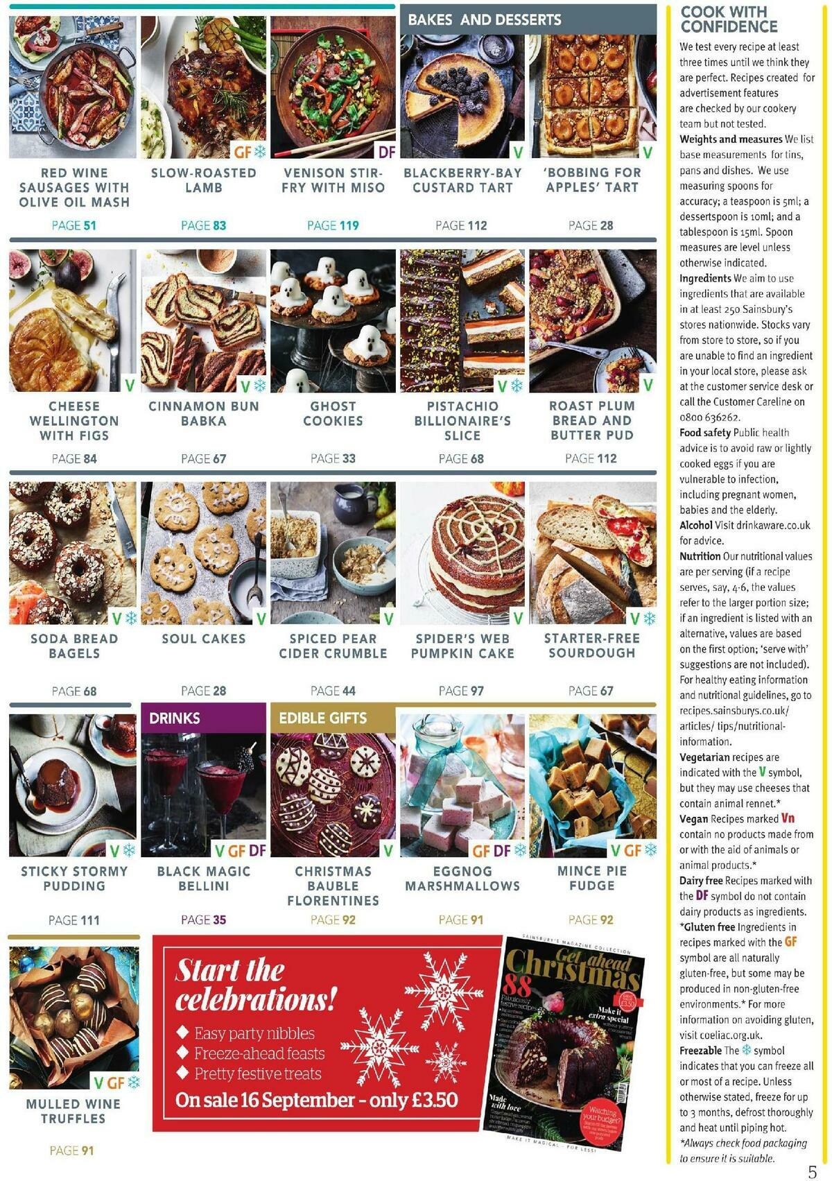 Sainsbury's Magazine October Offers from 1 October