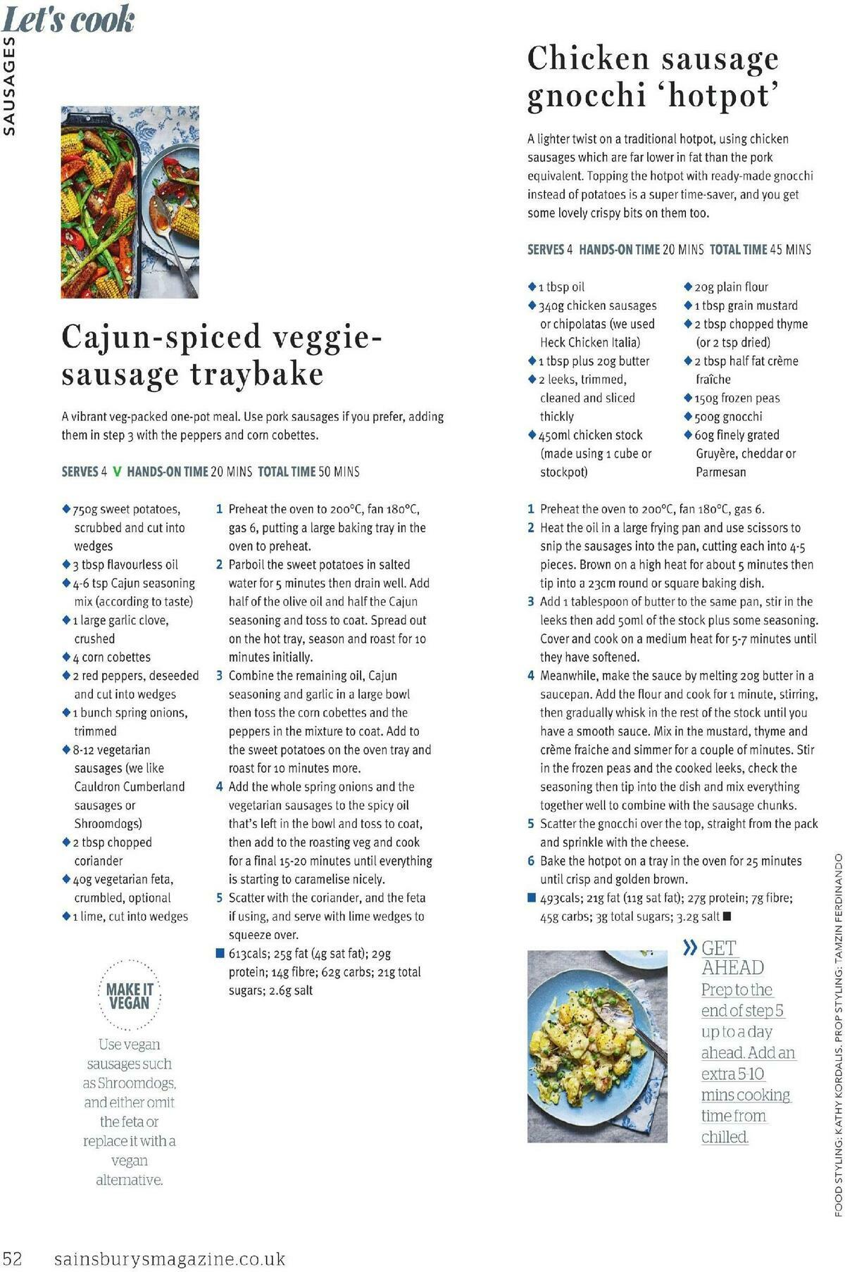 Sainsbury's Magazine October Offers from 1 October