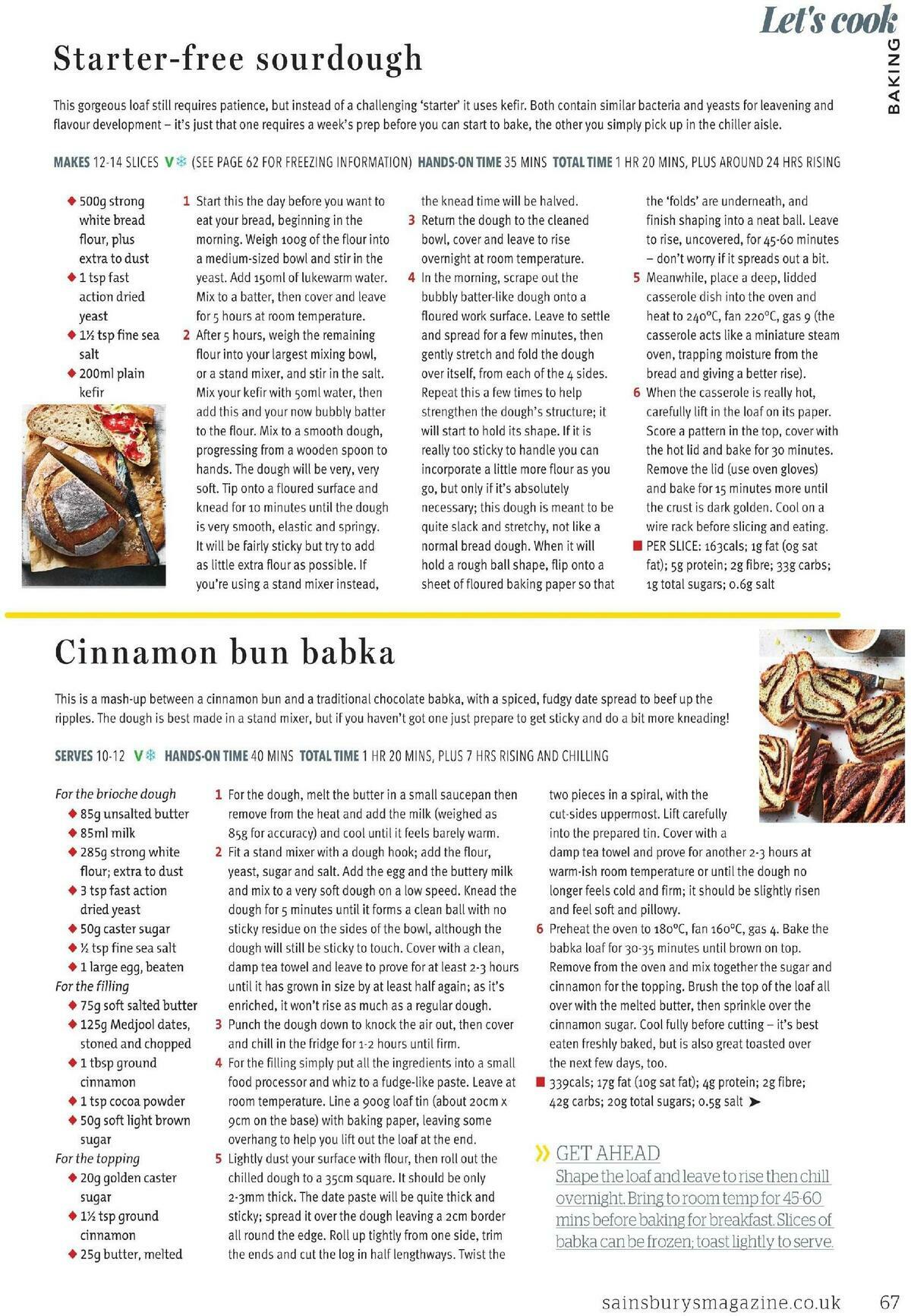 Sainsbury's Magazine October Offers from 1 October