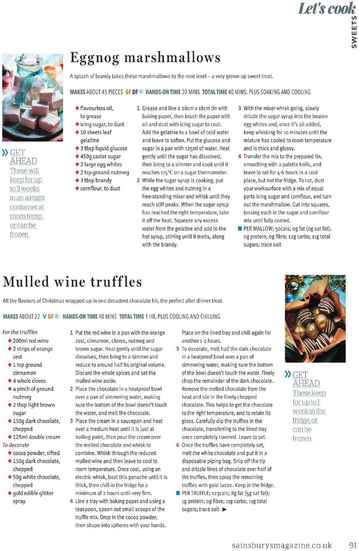 Sainsbury's Magazine October Offers from 1 October