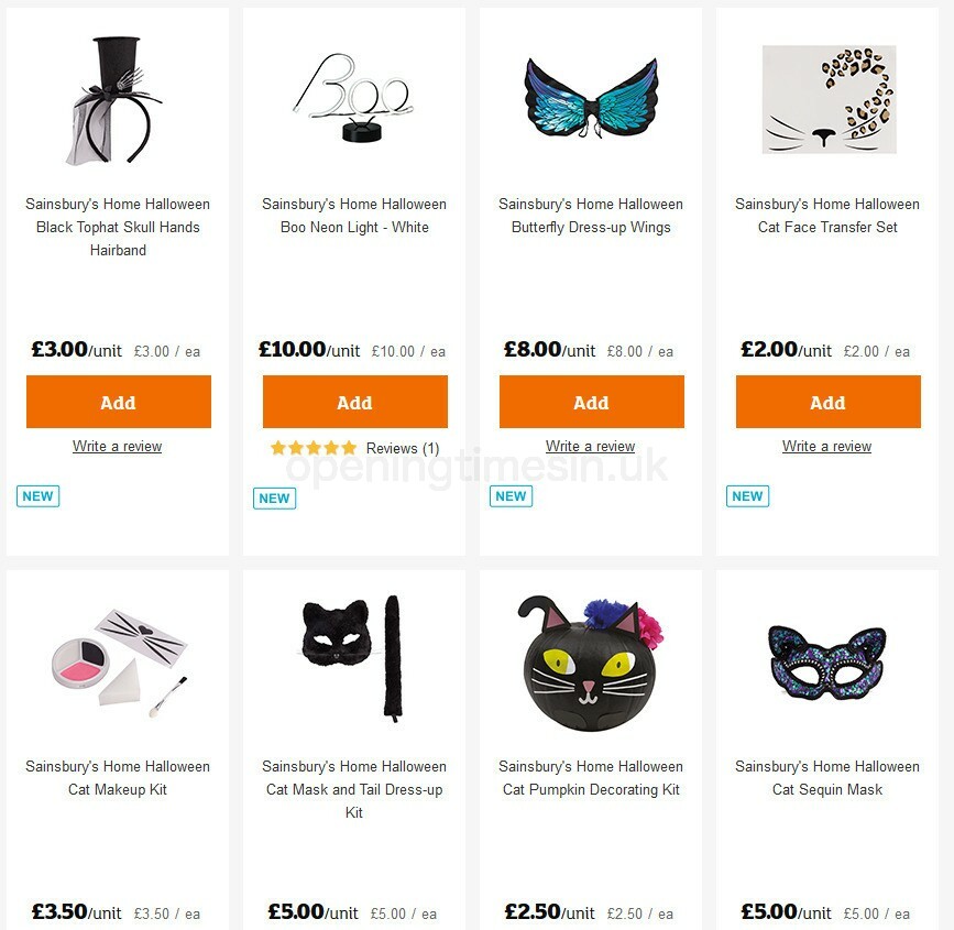Sainsbury's Offers from 15 October