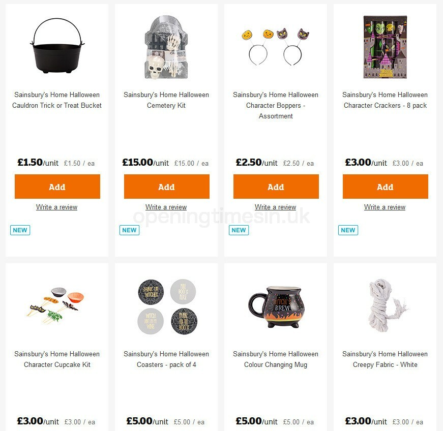 Sainsbury's Offers from 15 October