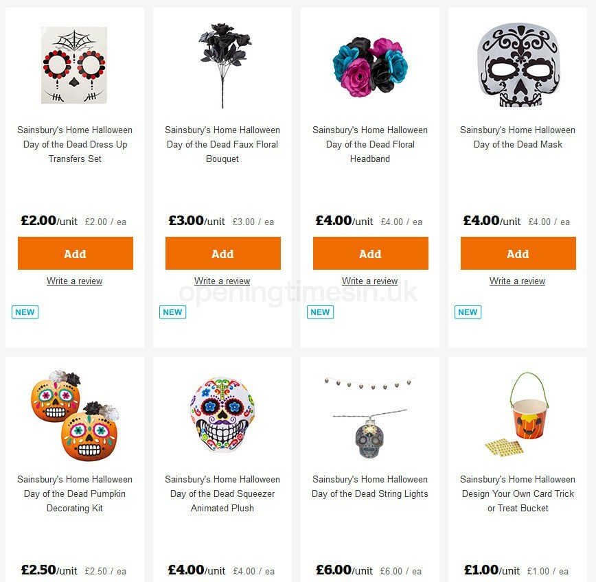 Sainsbury's Offers from 15 October