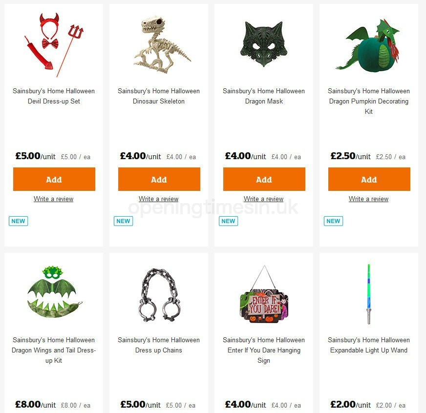 Sainsbury's Offers from 15 October