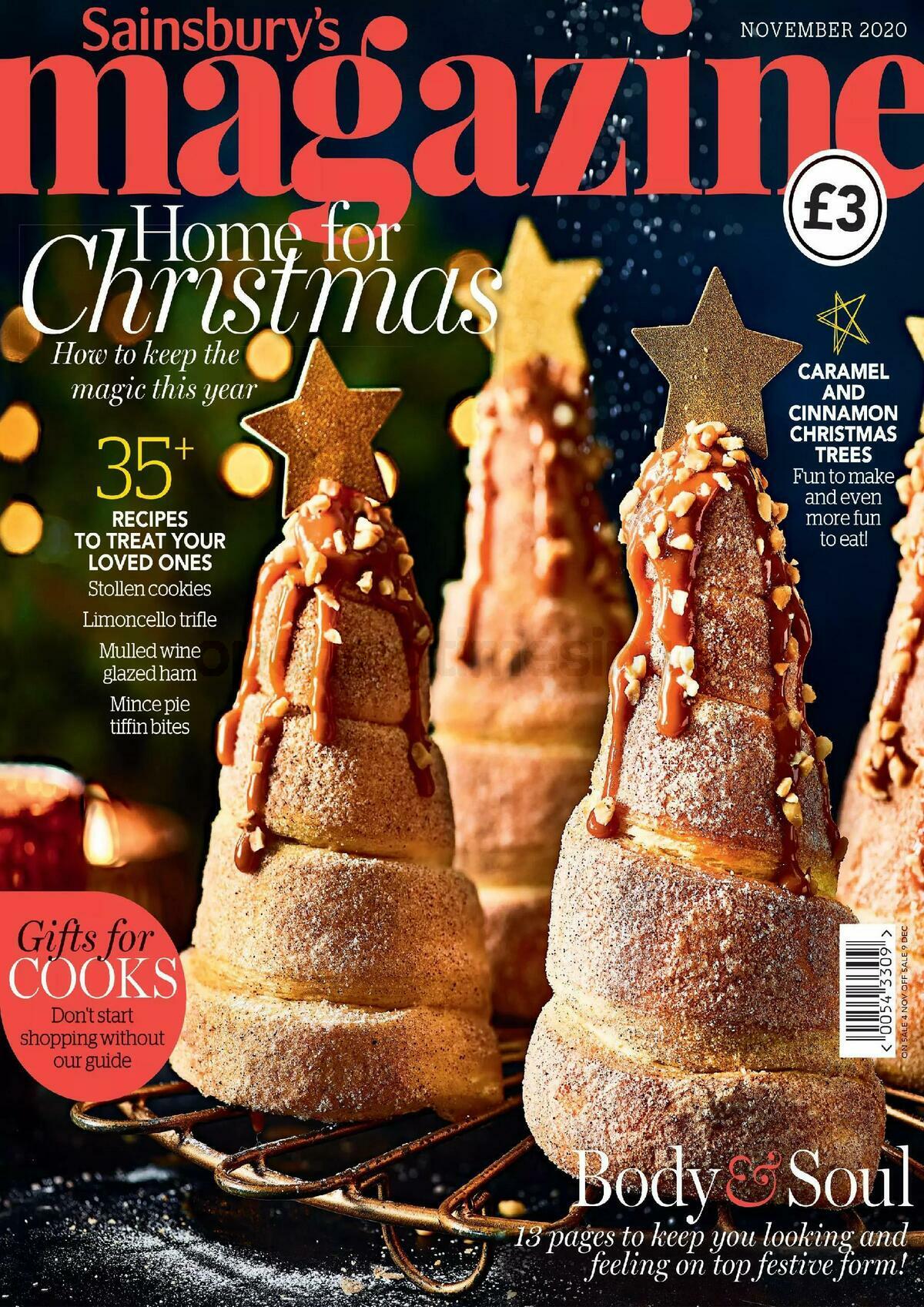 Sainsbury's Magazine November 2020 Offers from 1 November