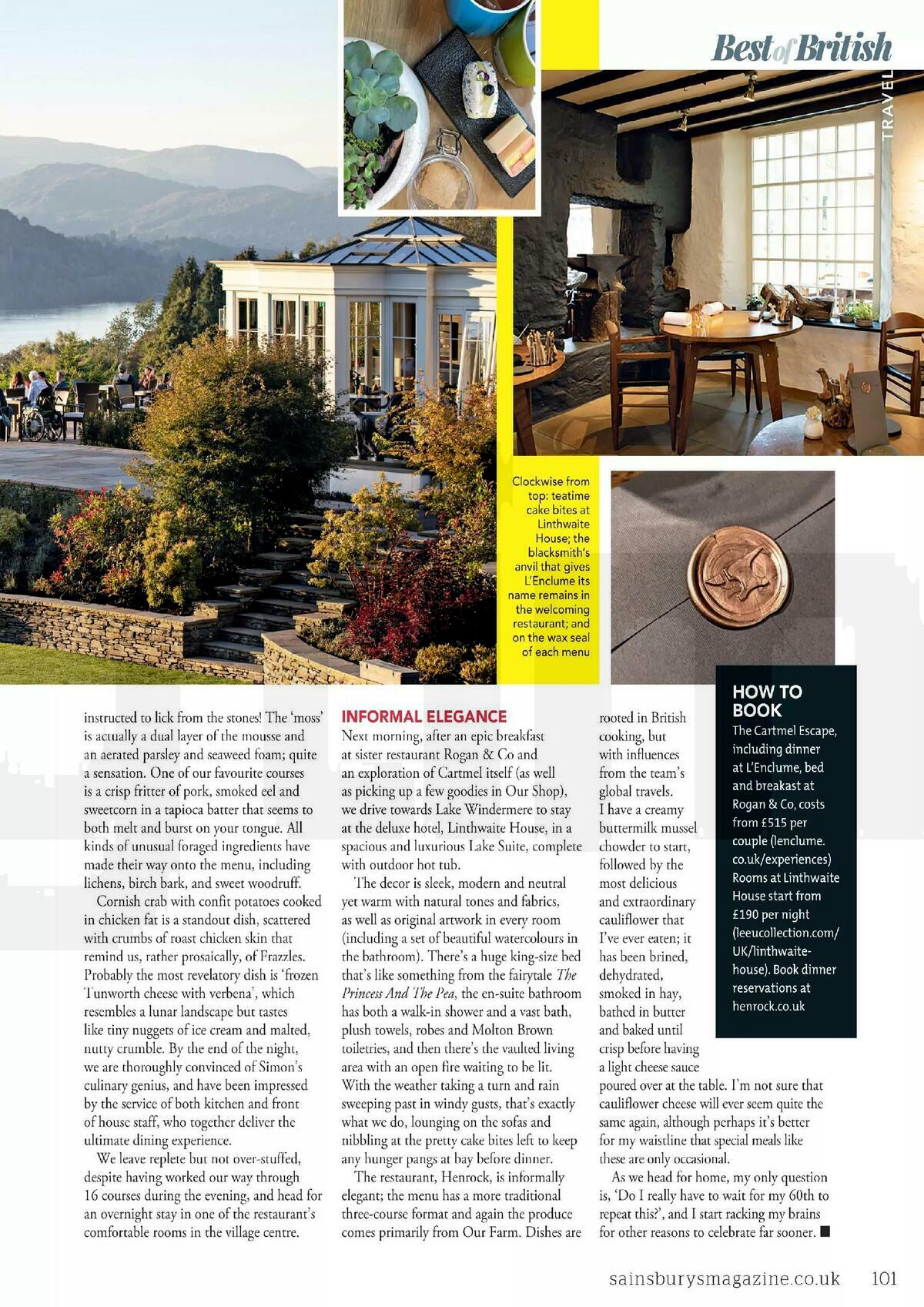 Sainsbury's Magazine November 2020 Offers from 1 November