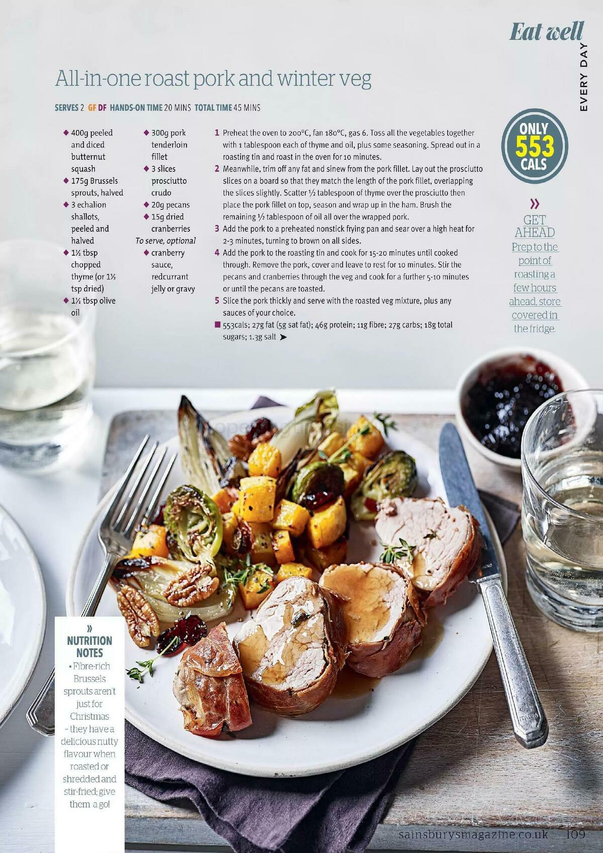 Sainsbury's Magazine November 2020 Offers from 1 November