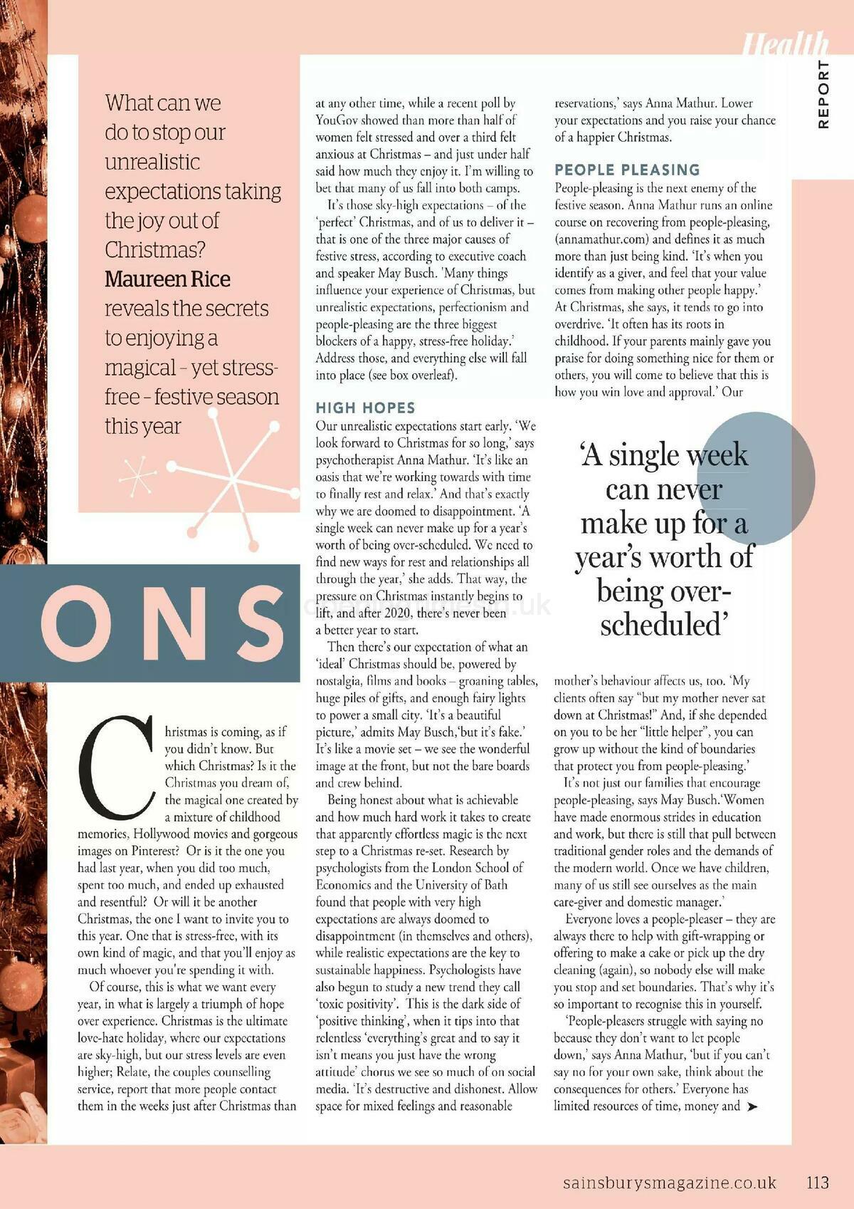 Sainsbury's Magazine November 2020 Offers from 1 November