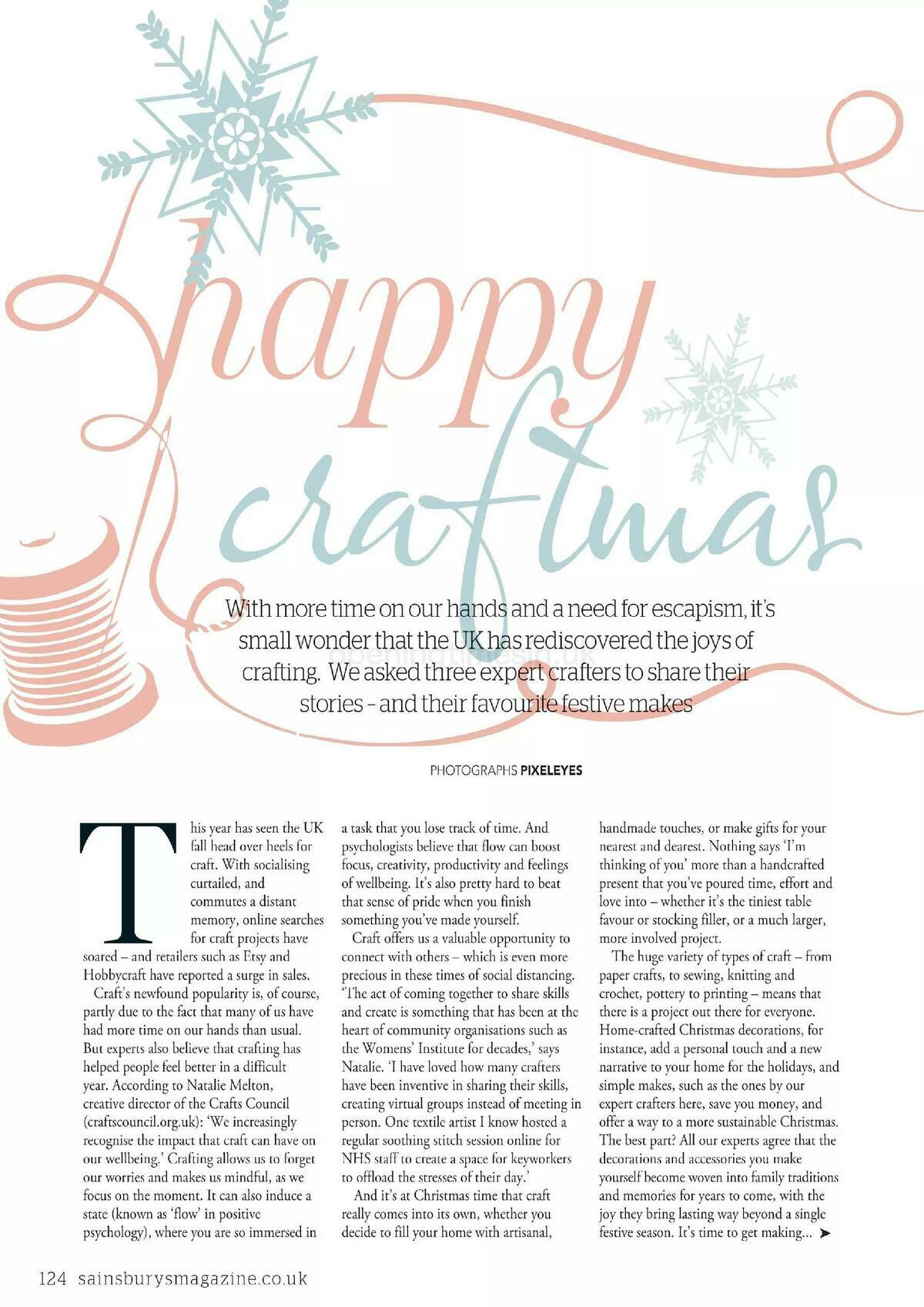 Sainsbury's Magazine November 2020 Offers from 1 November