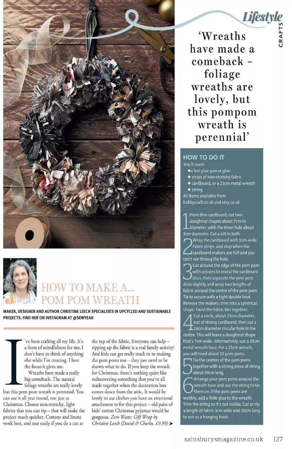 Sainsbury's Magazine November 2020 Offers from 1 November