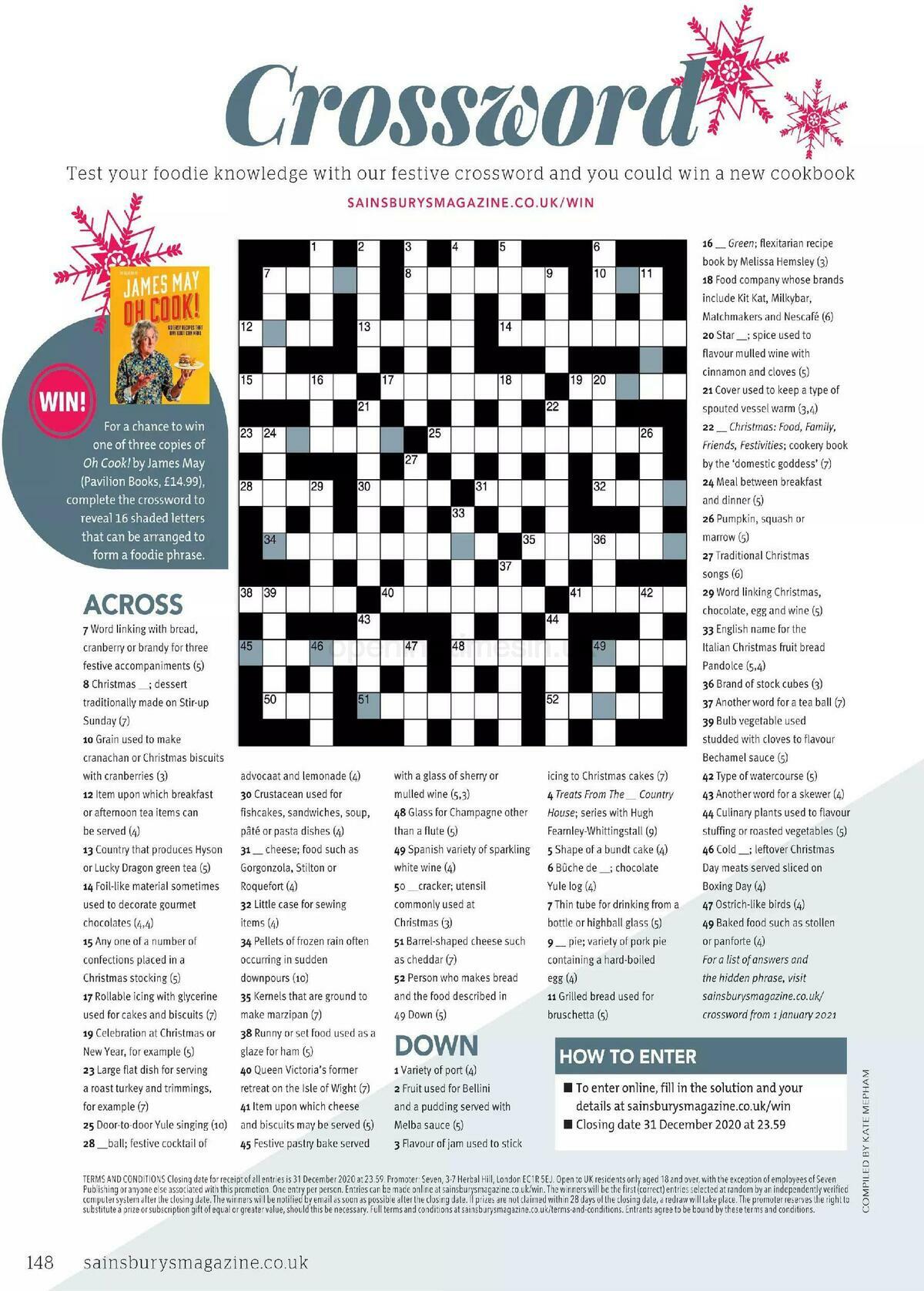 Sainsbury's Magazine November 2020 Offers from 1 November