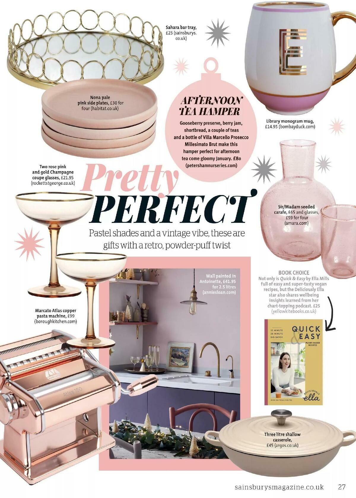 Sainsbury's Magazine November 2020 Offers from 1 November