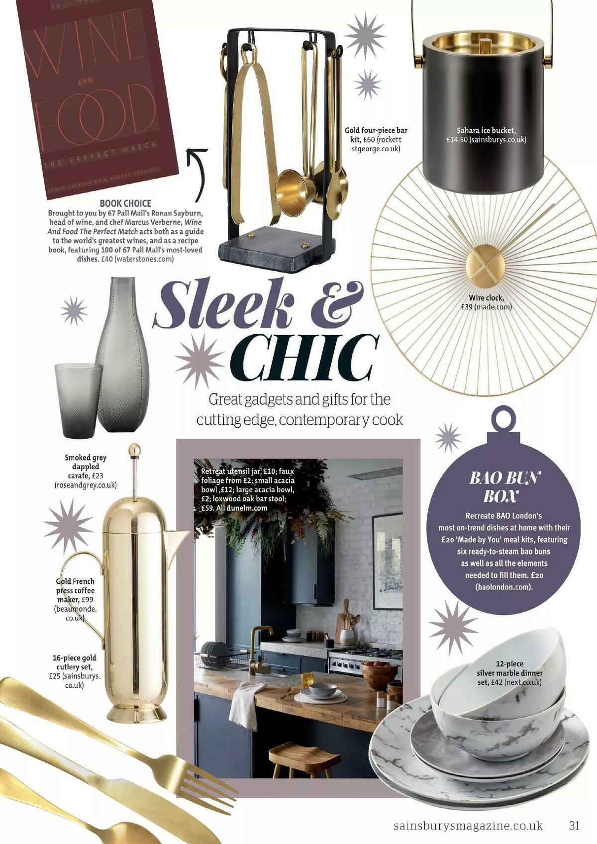 Sainsbury's Magazine November 2020 Offers from 1 November