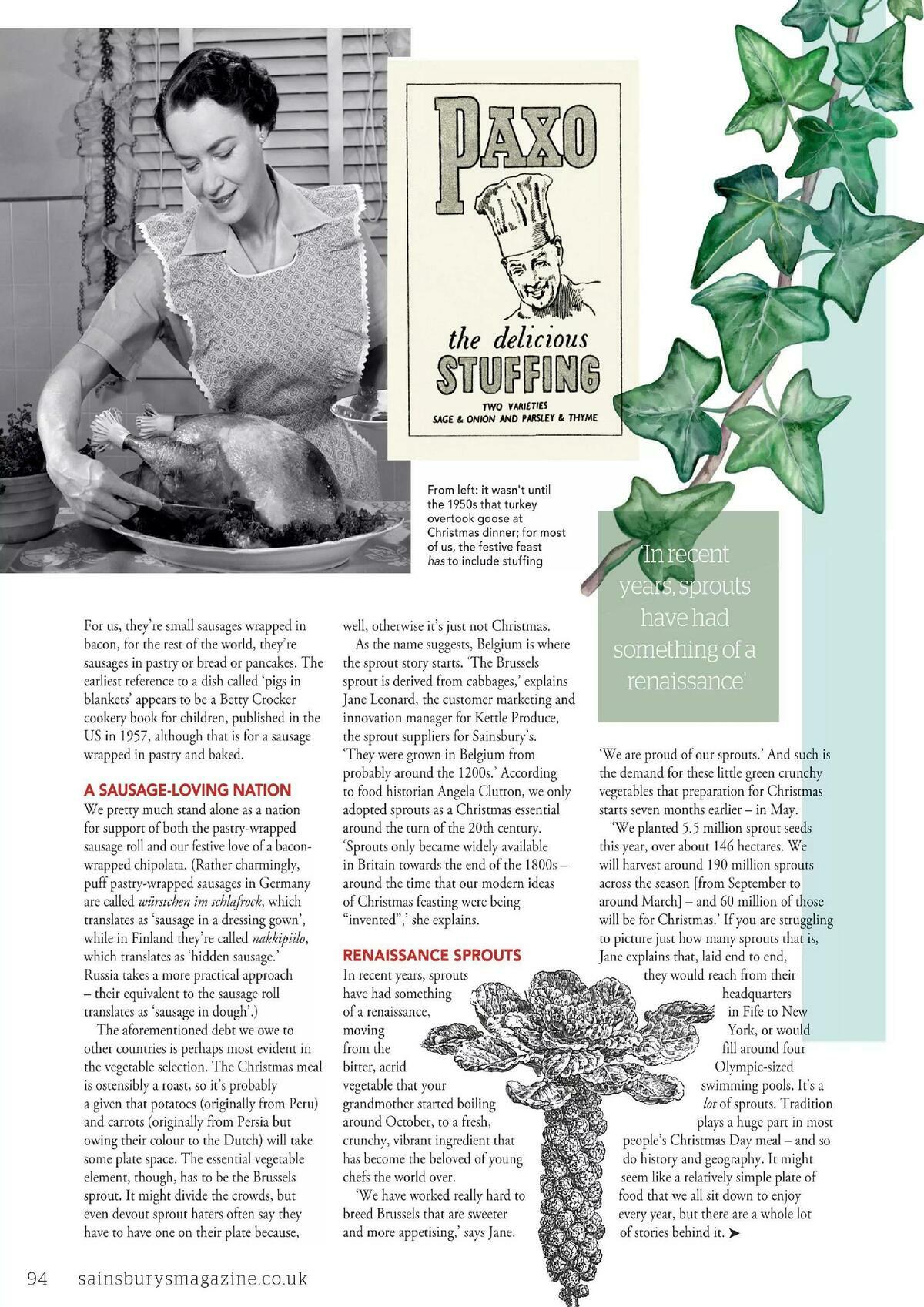 Sainsbury's Magazine November 2020 Offers from 1 November