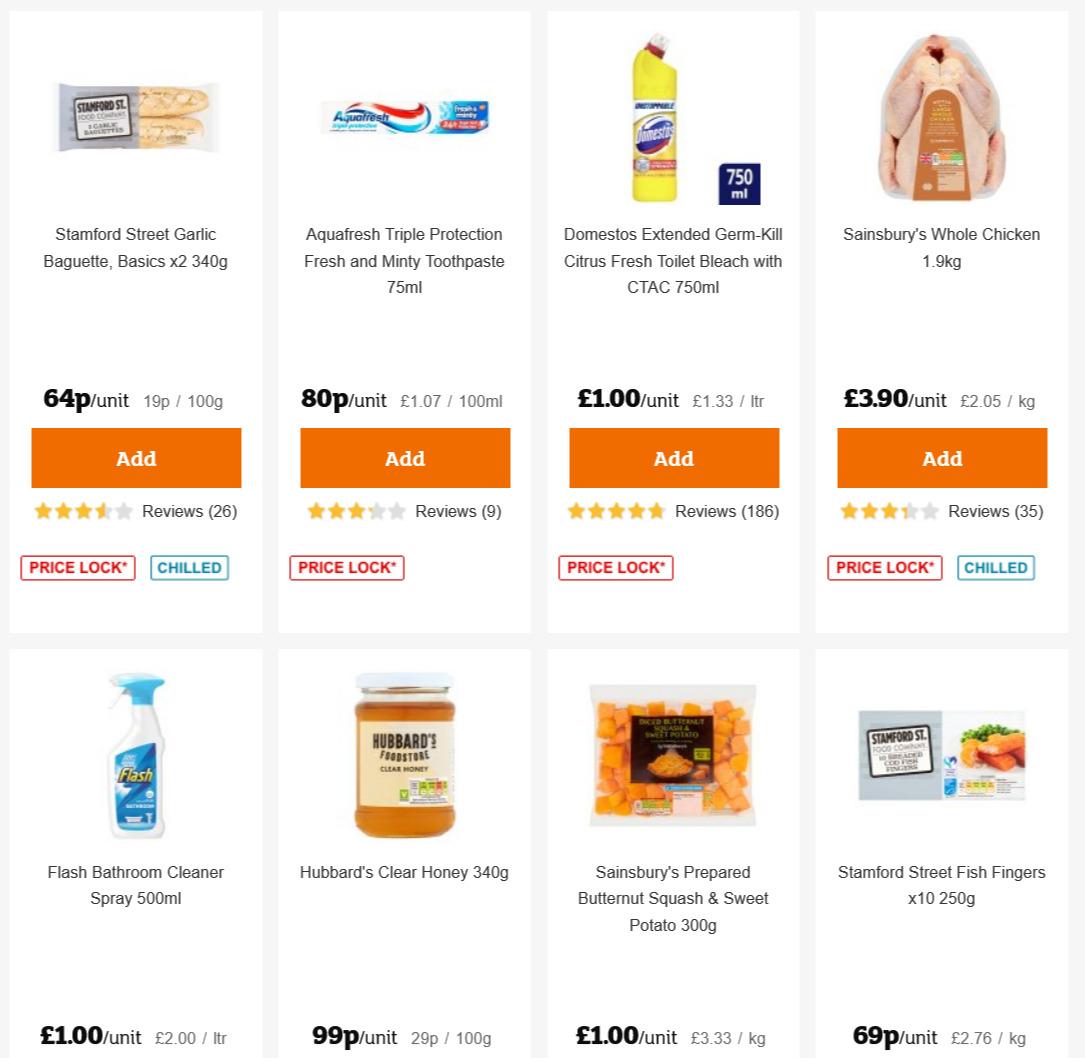 Sainsbury's Offers from 13 November