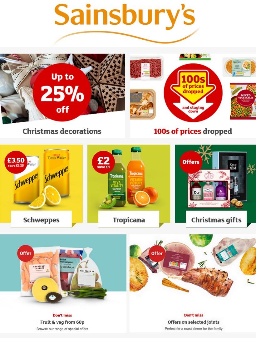 Sainsbury's Offers from 20 November