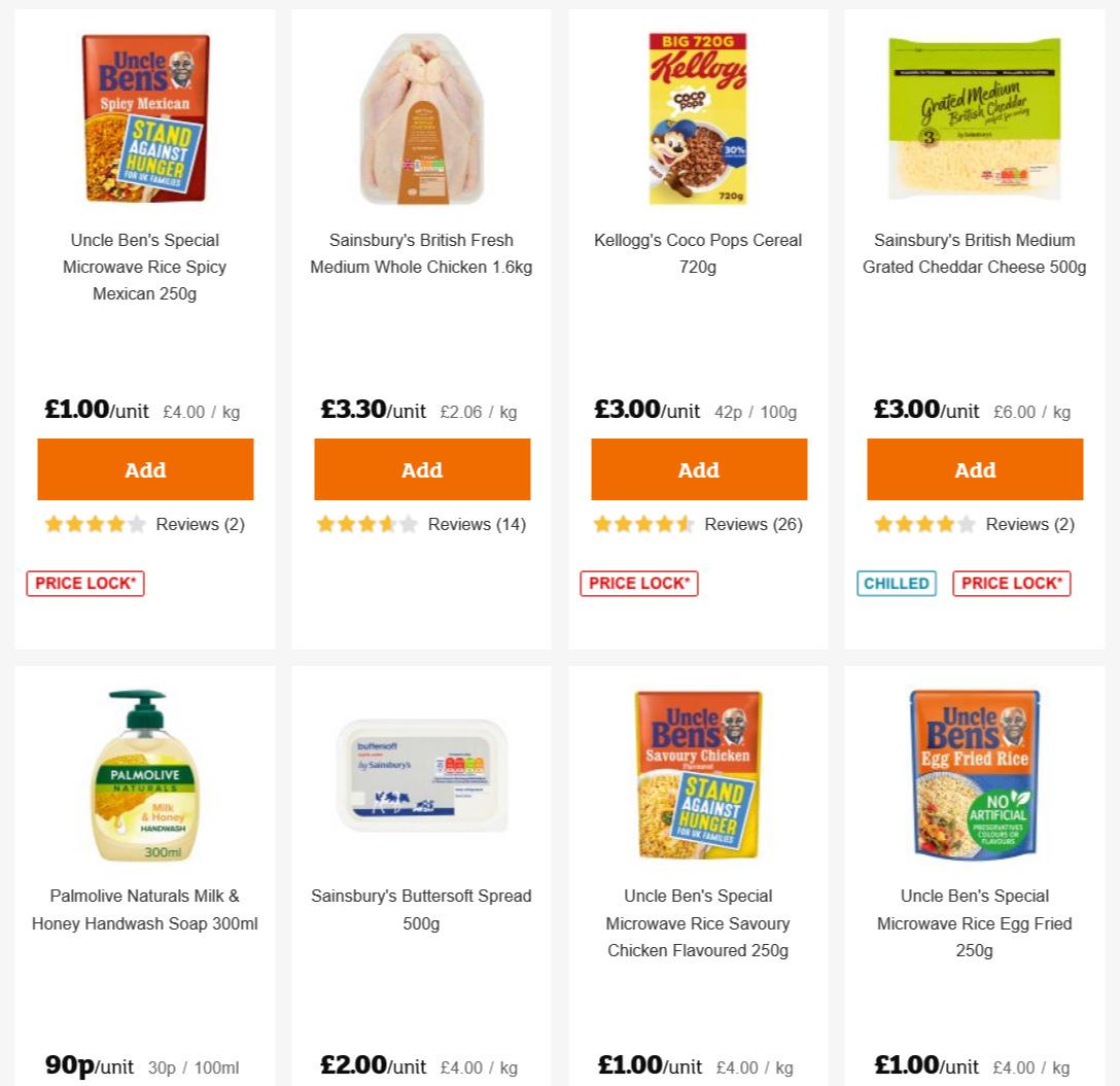 Sainsbury's Offers from 27 November