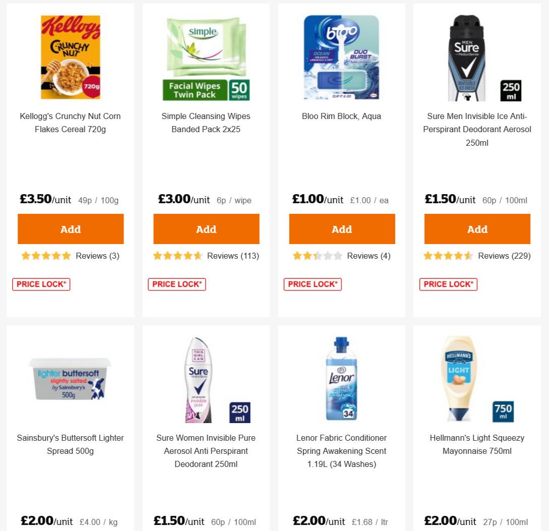 Sainsbury's Offers from 27 November