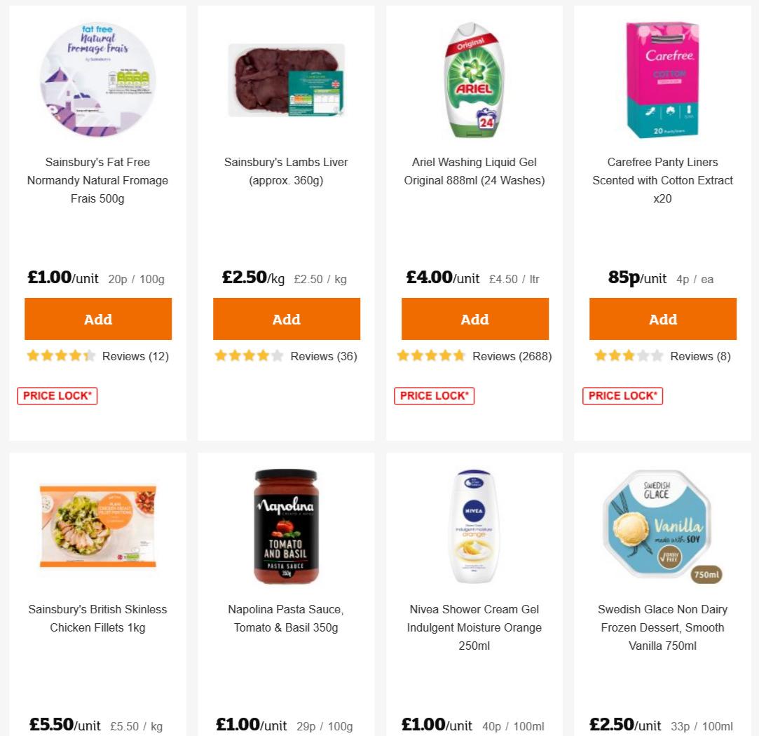 Sainsbury's Offers from 27 November