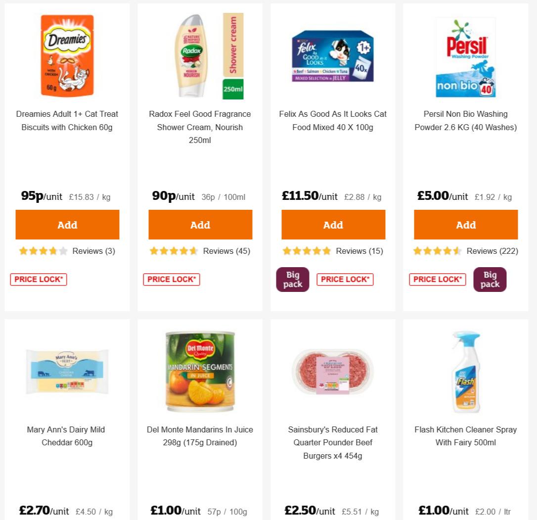 Sainsbury's Offers from 27 November