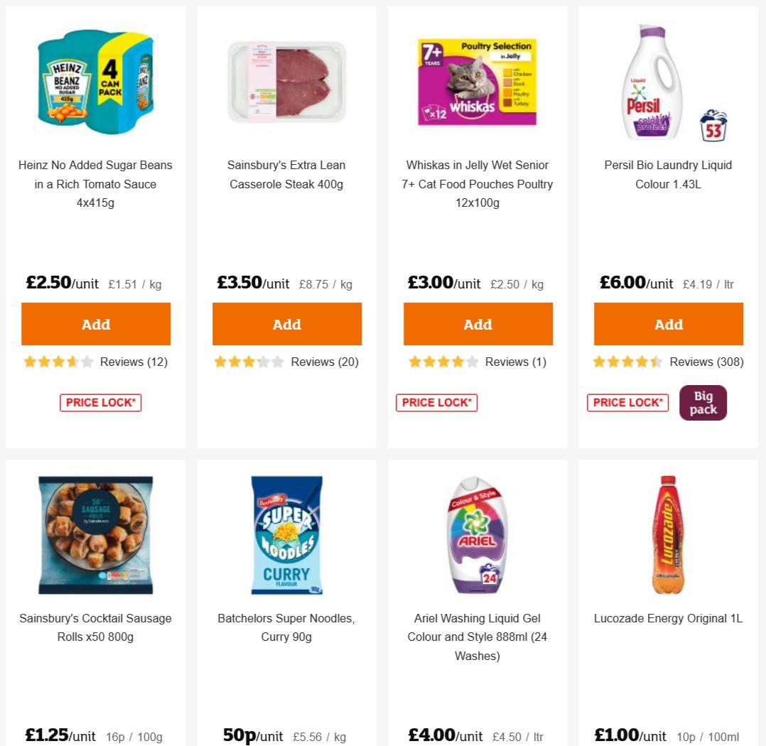 Sainsbury's Offers from 27 November