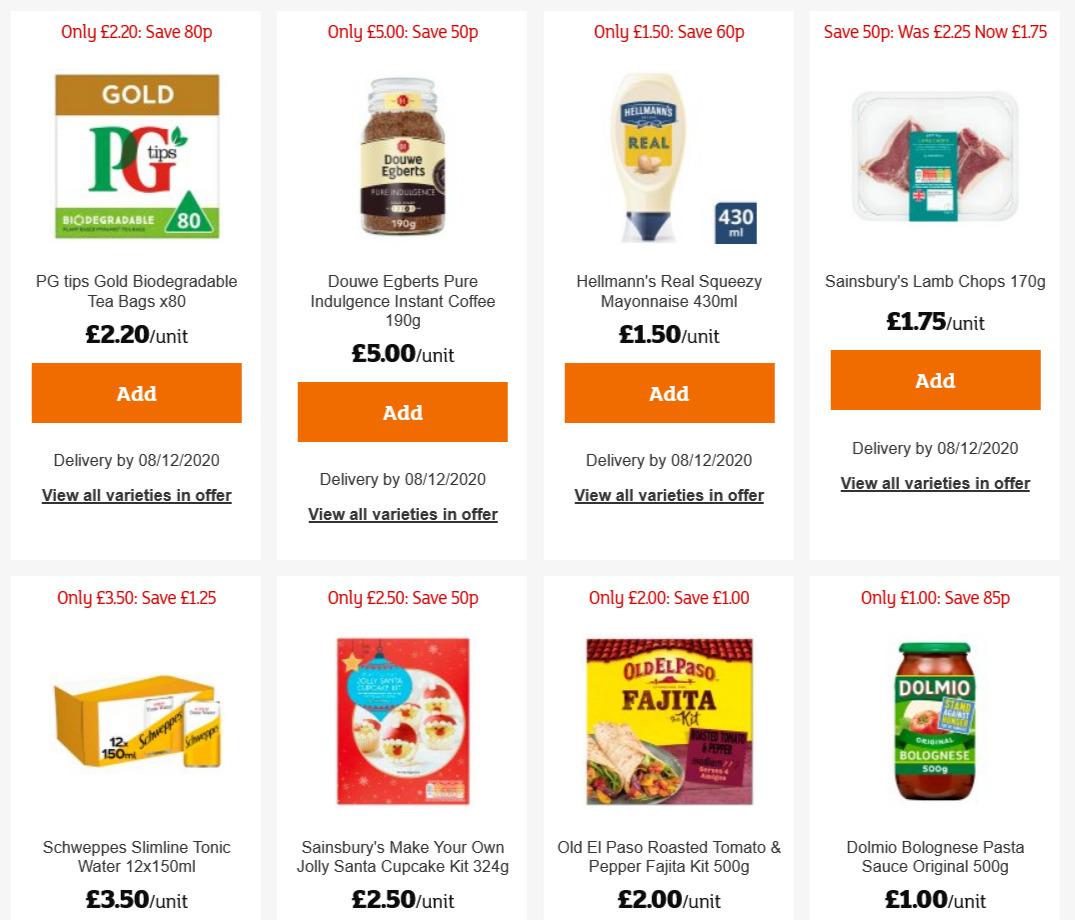 Sainsbury's Offers from 27 November