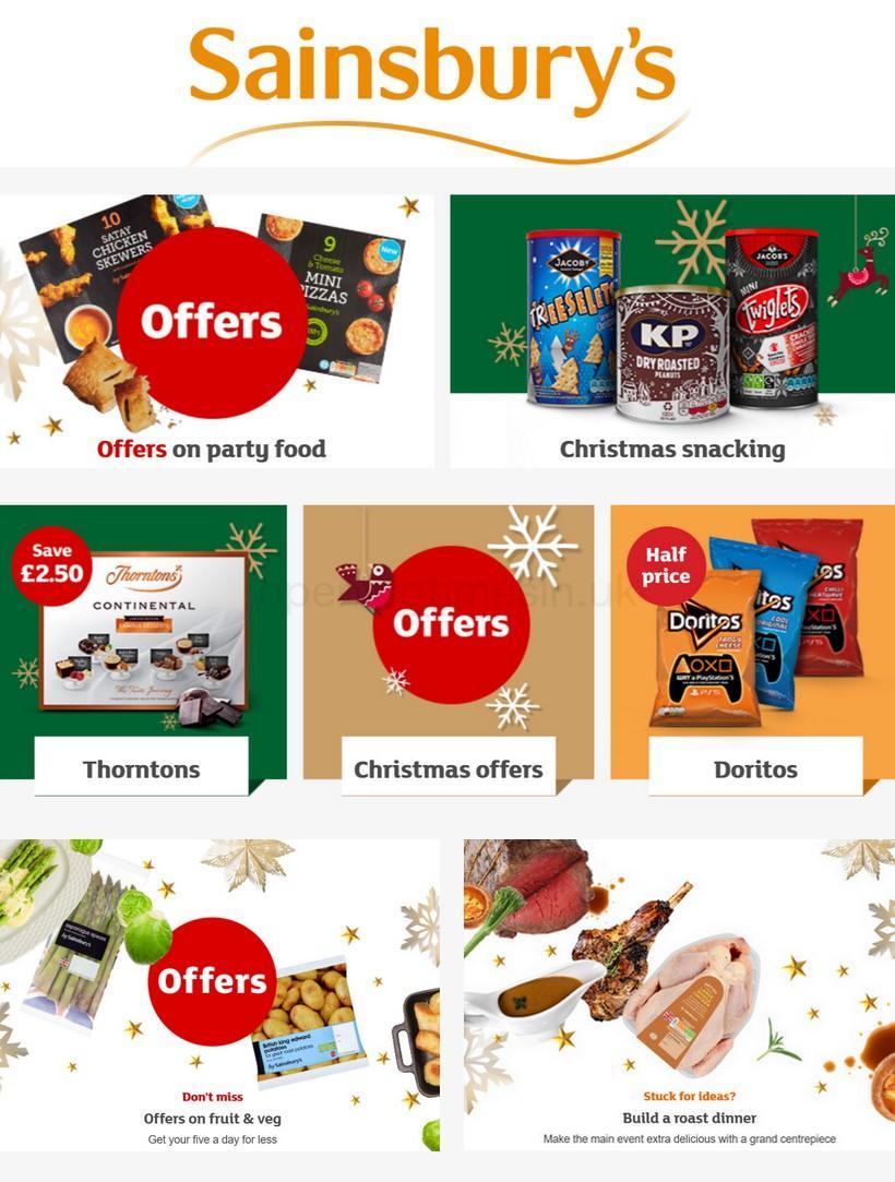 Sainsbury's Offers from 11 December
