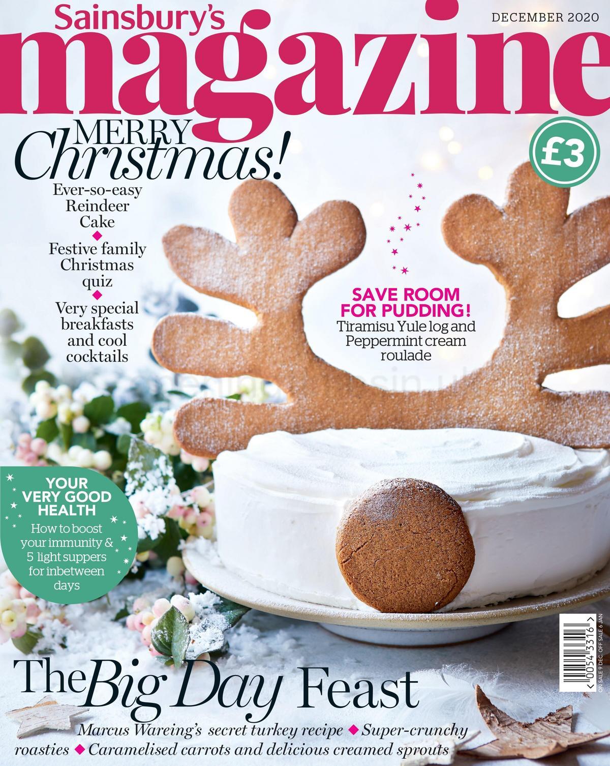 Sainsbury's Magazine December Offers from 1 December