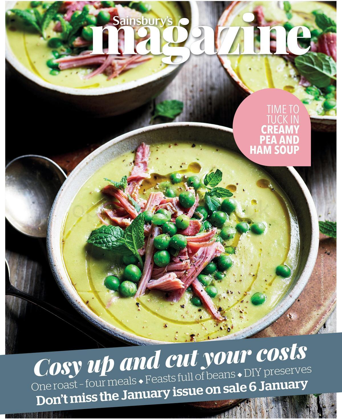 Sainsbury's Magazine December Offers from 1 December